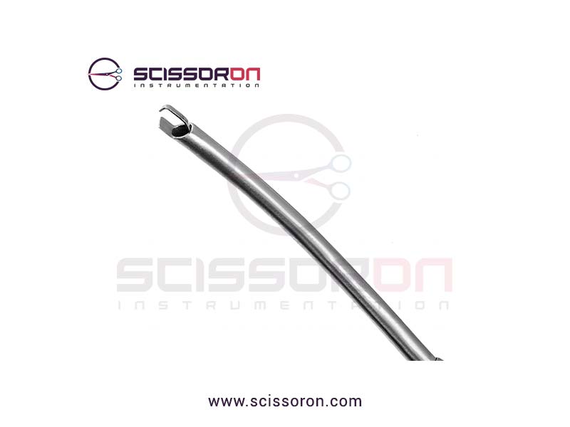 Pupil Dilator Ring Injector Curved Tube