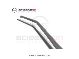 Reed Tissue Forceps 1x2 Teeth Ends Angled Jaws
