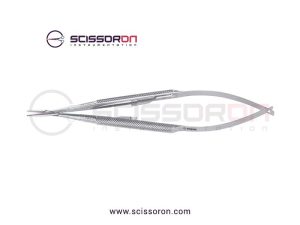Reill Microsurgical Needle Holder Smooth Straight Jaws Handle with Lock
