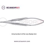 Reill Microsurgical Needle Holder Smooth Jaws Handle without Lock