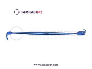 Senn Finger Retractor Sharp Prongs Titanium-01