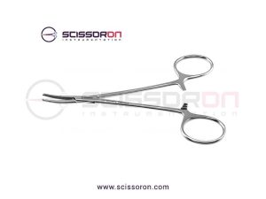 Vascular Mosquito Forceps 1x2 Teeth Curved Jaws