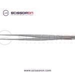 Cushing Dressing Forceps Straight Jaws