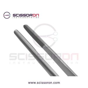 Cushing Dressing Forceps TC Insert Straight Jaws-02