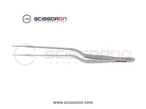 Gerald Tissue Forceps Straight Jaws with Bayonet Handle