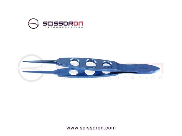 Bishop-Harmon Tissue Forceps 1x2 Teeth Straight Jaws Titanium