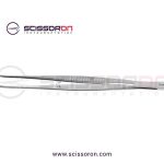 Semken Dressing Forceps Curved Jaws