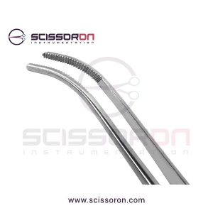 Semken Dressing Forceps Curved Jaws-02