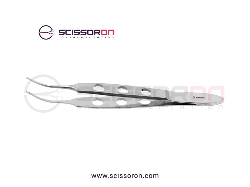 Bishop-Harmon Tissue Forceps Curved Jaws