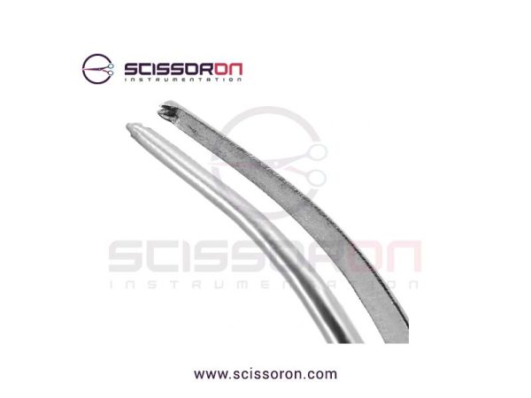 Bishop-Harmon Tissue Forceps 1x2 Teeth End Curved Jaws