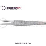 Pierse Tissue Forceps Flat Handle