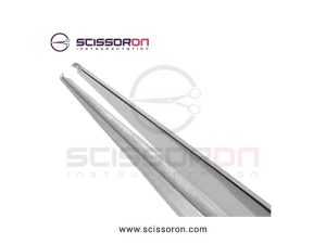 Pierse Tissue Forceps 1x1 Teeth End Flat Handle