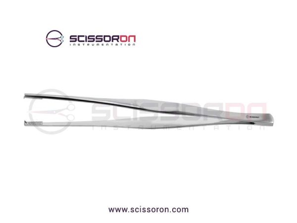 Lane Tissue Forceps 2x3 Teeth End with Plain Handle