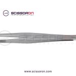 Lane Tissue Forceps 3x4 Teeth End with Plain Handle