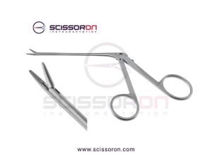 Noyes Ear Dressing Forceps 6.0MM Serrated Jaws
