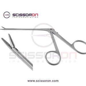 Noyes Ear Dressing Forceps 6.0MM Serrated Jaws