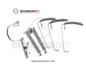 Davis Mouth Gag for Adult Right Side Blades Complete Set