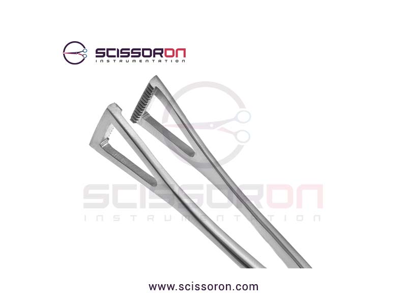 Collins-Duval Tissue Grasping Forceps Triangle Shape Jaws