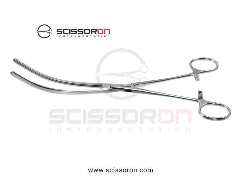 Doyen Atrauma Intestinal Clamp Curved Jaws-01