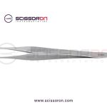 Jefferson Tissue Forceps with 1x2 Teeth End