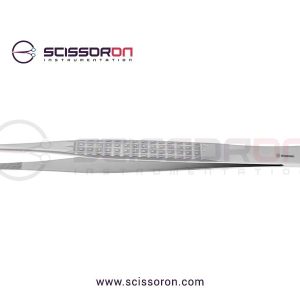 Lane Tissue Forceps 1x2 Teeth End with Rough Handle