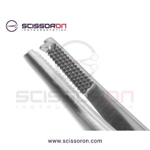 Lane Tissue Forceps 1x2 Teeth End with Plain Handle-02