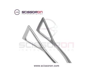 Lovelace Lung Grasping Forceps Triangle Jaws