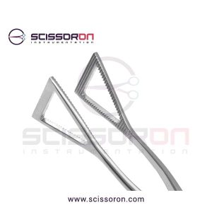Lovelace Lung Grasping Forceps Triangle Jaws