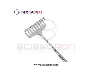 Miller Rake retractor Blunt End 15mm Wide Prongs