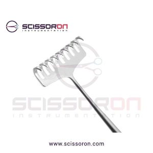 Miller Rake Retractor Sharp End 15mm Wide Prongs