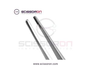 Wheeler Plaque Tissue Forceps Straight Jaws