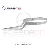 Yasargil Micro Scissor straight blades with bayonet shape handle-01