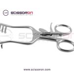 Weitlaner self-retaining retractor 2x3 Blunt End