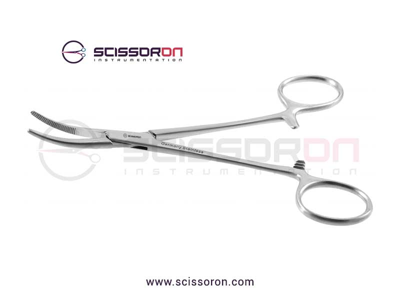Kelly Hemostatic Artery Forceps curved