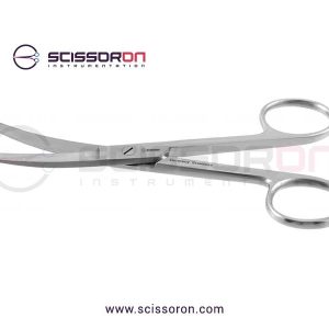 Operating scissors, 5'',curved blades, blunt tips_01