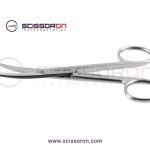 Operating scissors, 5'',sharp blades, blunt tips_01