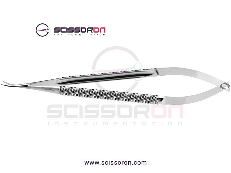 Rhoton-Type Microvascular Scissor Curved Blades-01