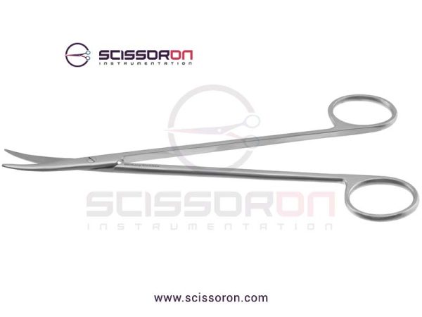 DeBakey Endarterectomy Scissor Slightly Curved Blades
