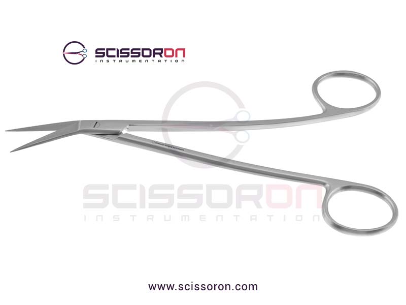 Locklin Gum Scissor S Shape Curved Blades