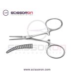 Carrel (Reynolds) Artery Forceps Curved Jaws