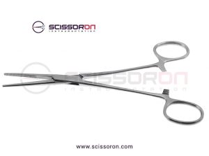 Rankin-Kelly Hemostatic Artery Forceps Straight Jaws