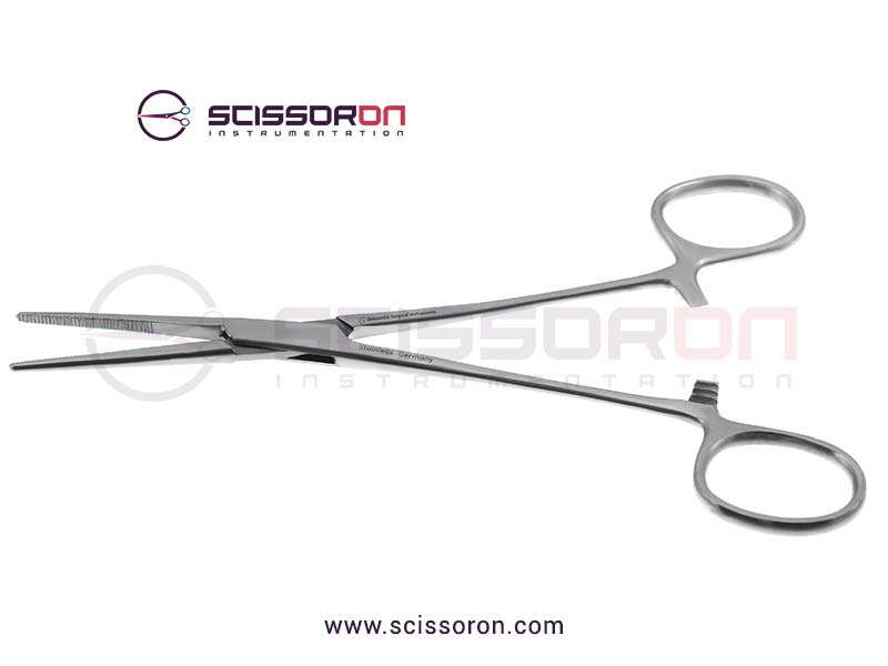 Rankin-Kelly Hemostatic Artery Forceps Straight Jaws