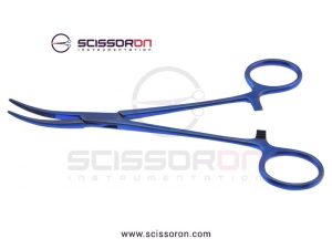 Rankin-Kelly Hemostatic Artery Forceps Curved Jaws