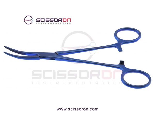 Rankin-Kelly Hemostatic Artery Forceps Curved Jaws