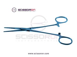 Rankin-Kelly Hemostatic Artery Forceps Straight Jaws