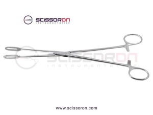 Fletcher (Javerts) Sponge Holding Forceps Straight Jaws-01