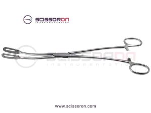 Fletcher (Javerts) Sponge Holding Forceps Curved Jaws-01