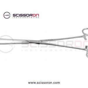 Fletcher Sponge Holding Forceps Straight Jaws-01