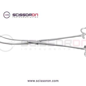 Fletcher Sponge Holding Forceps Curved Jaws-01