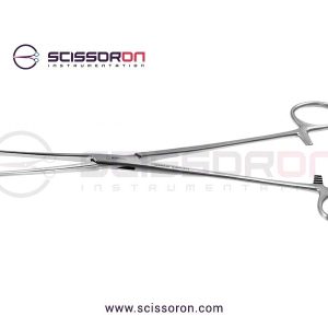 Bergmann-Foerster Sponge Forceps Straight Jaws-01